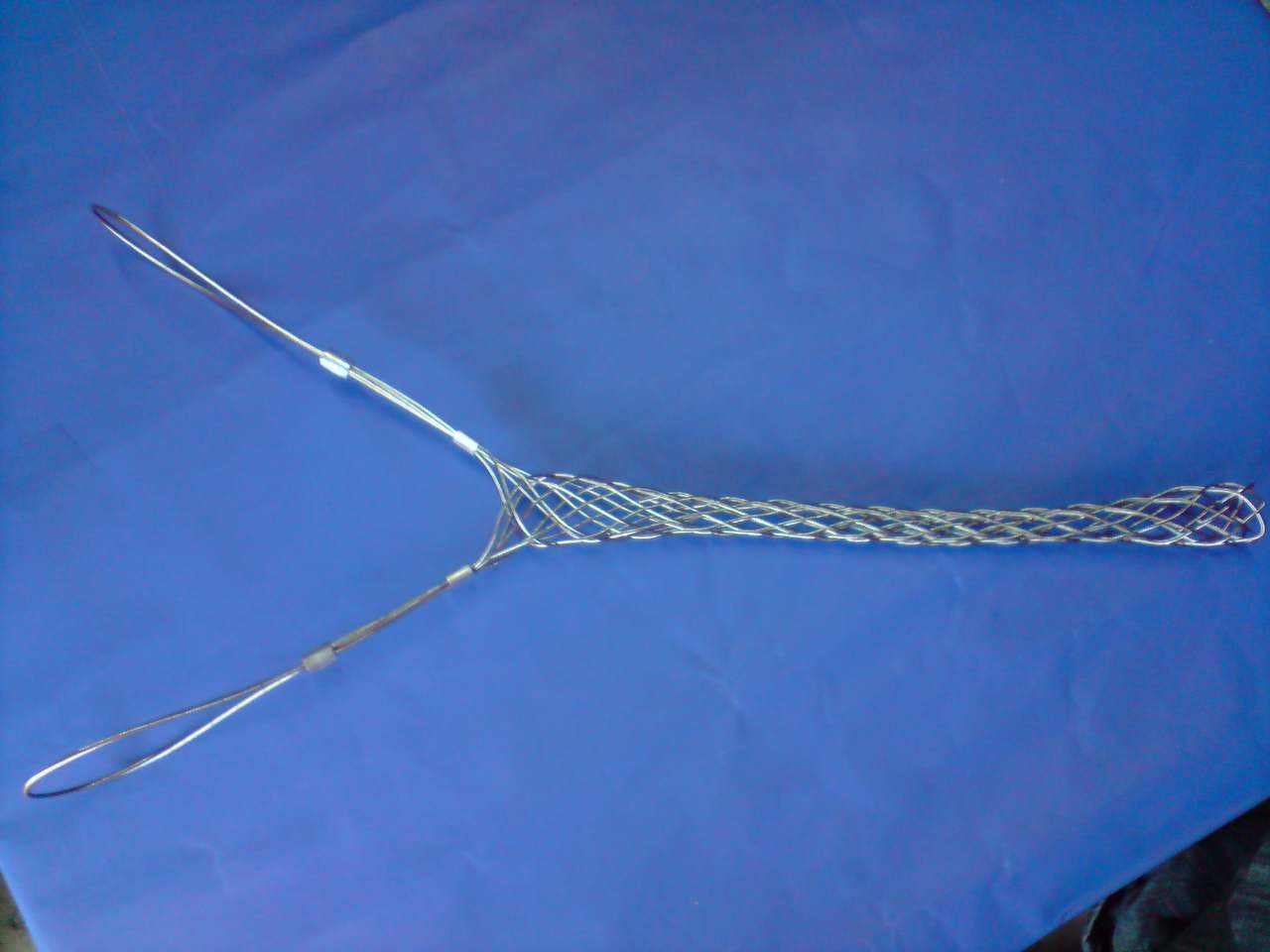 双吊耳电缆网套-双拉眼电缆牵引网套-双拉头导线牵引网套