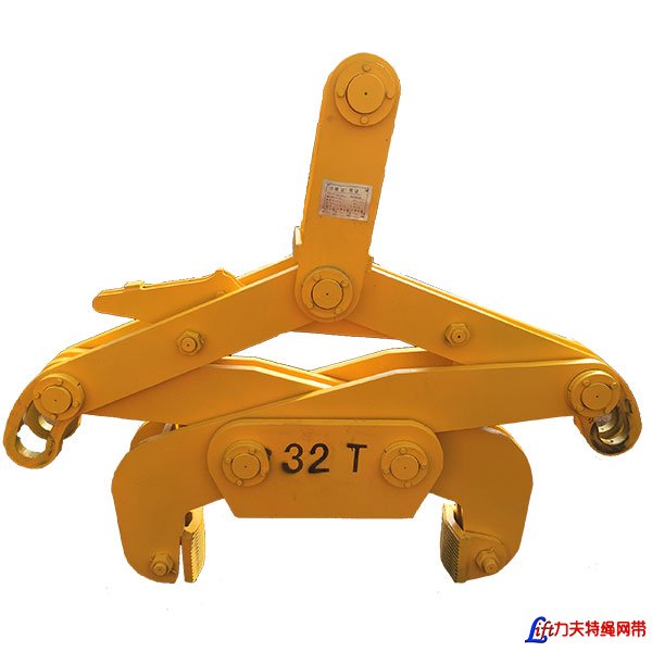立式卷板吊具-竖吊卷板吊具-撑杆式竖吊卷板钳-竖吊钢卷翻转夹钳