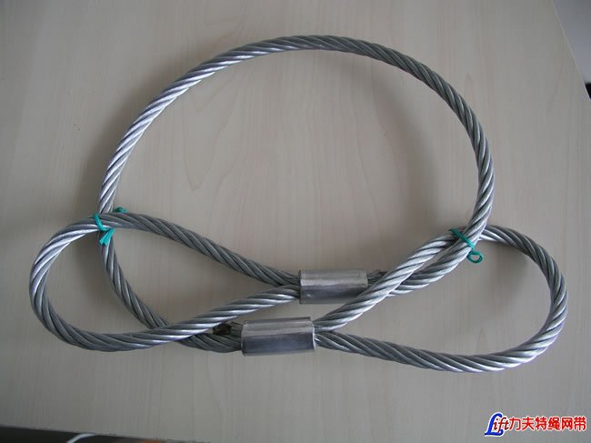 压制镀锌钢丝绳吊索具_压制镀锌钢丝绳_镀锌压制钢丝绳