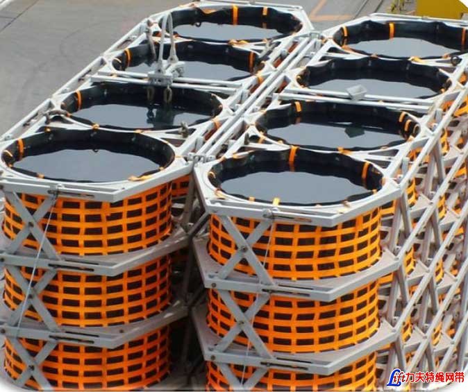 石化软体储液罐防护网套_石化储运合成纤维网套