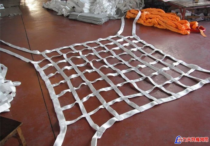 圆绳尼龙吊装网_尼龙吊装网_尼龙吊装网兜_扁带尼龙吊装网