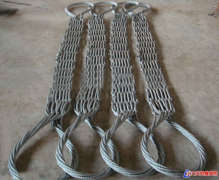 Braided wire rope sling