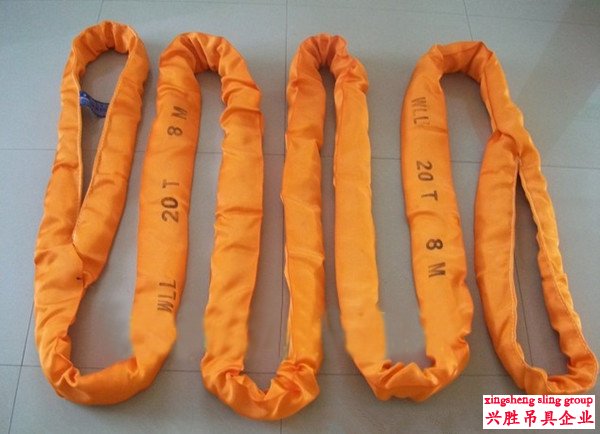 圆形环眼吊带10t _双扣柔性吊带20t_ 圆形吊装带 圆形环眼吊带10t _双扣柔性吊带20t_ 圆形吊装带