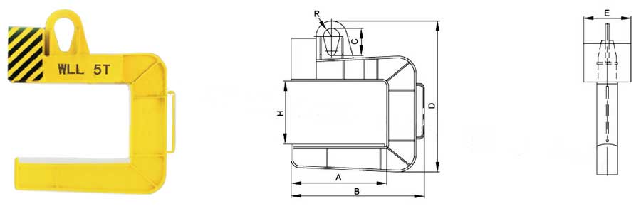 C型吊具