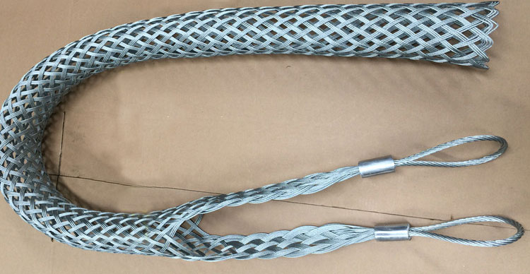 Double-Eye Double-Weave Wire Mesh Pulling Grips