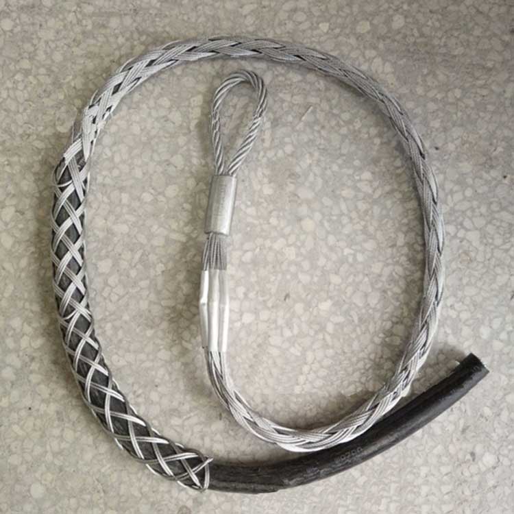 Single-Eye Double-Weave Wire Mesh Pulling Grips
