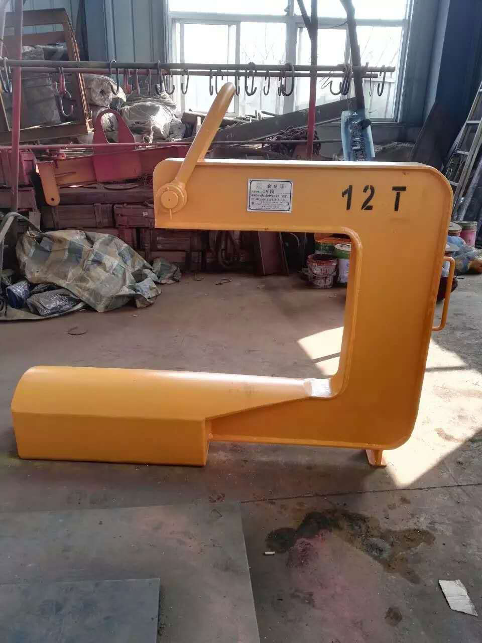 simple C-shaped steel coil hook is more suitable for application in steel coil loading simple C-shaped steel coil hook is more suitable for application in steel coil loading