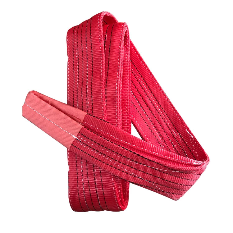 Flexible Polyester Webbing Lifting Hoist Strap