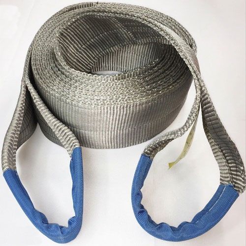 Polyester AutoTecknic Car Front Tow Strap Gray Color